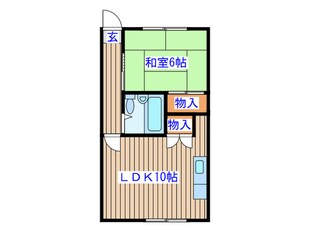 ファミ－ル清水沼の物件間取画像